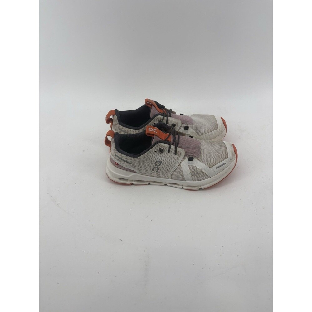 Kids On Cloud Cloud Sky Shoes, Size 3.5 Youth, White Orange Pink